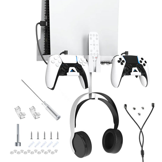 Multifunctional Wall Mount For Controllers And Headphones