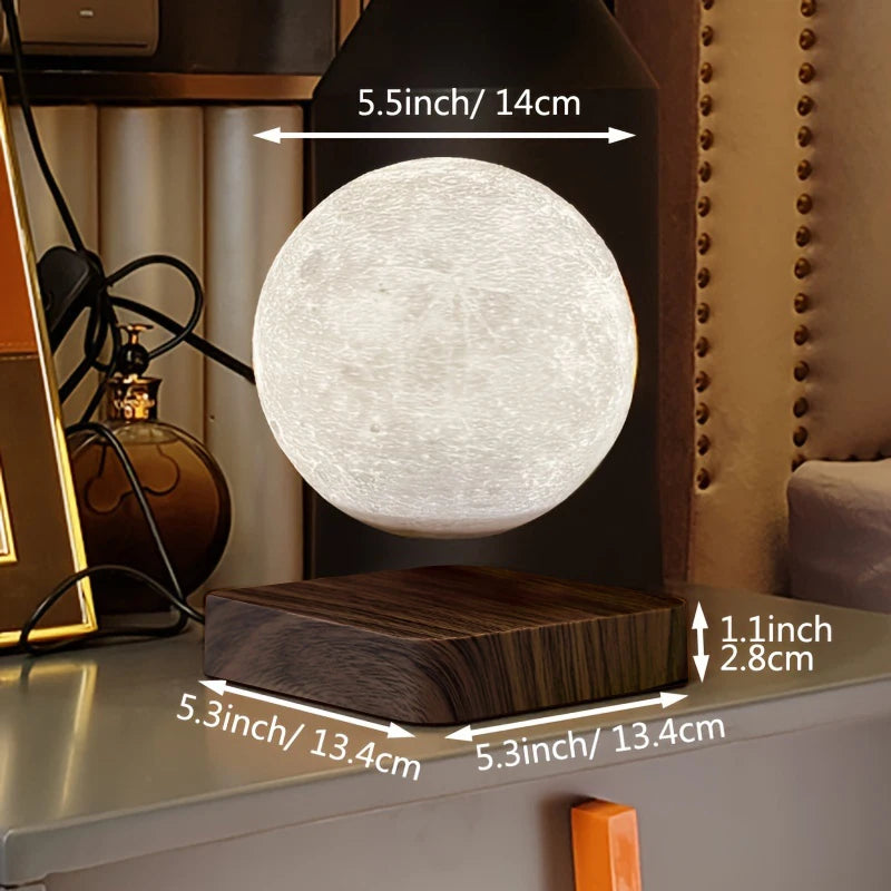 Magnetic Moon Lamp: Levitating Beauty