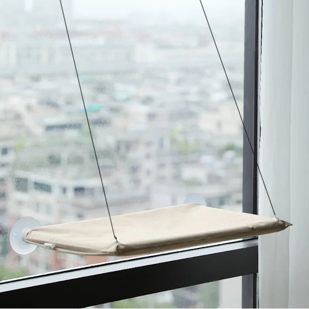 Cat Window Hammock – Space Saving Sunny Bed with Suction