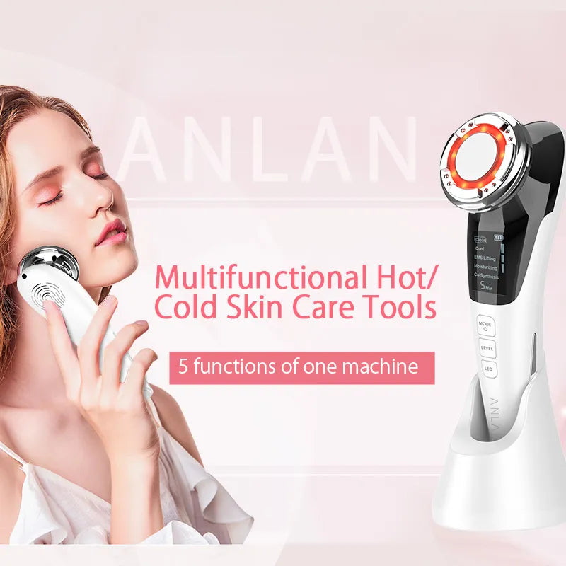 RadiantWave: Sonic LED Light Therapy & EMS Facial Rejuvenator