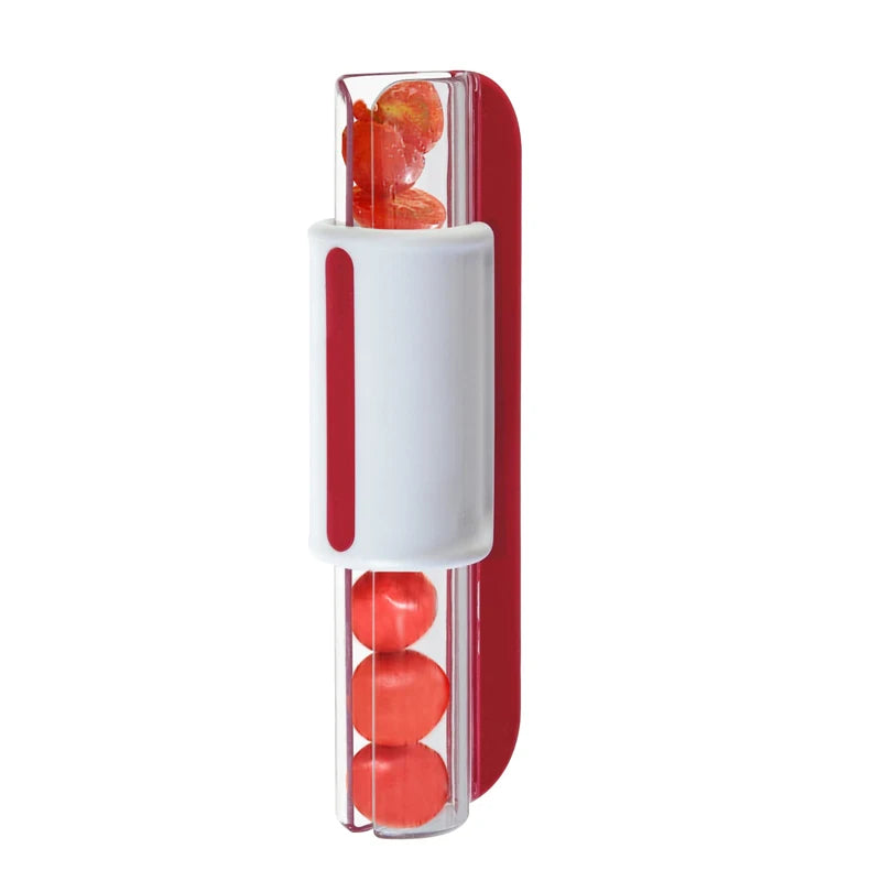 Easy Salad Fruit Cutter Tool for Tomatoes and Grapes