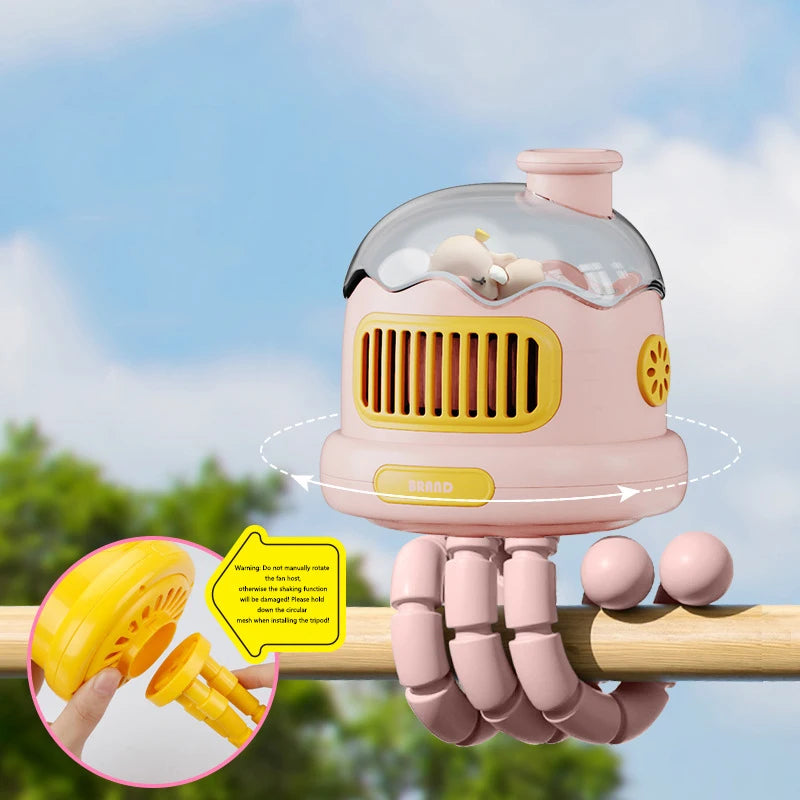 Rechargeable Baby Fan – Cool Comfort on the Go