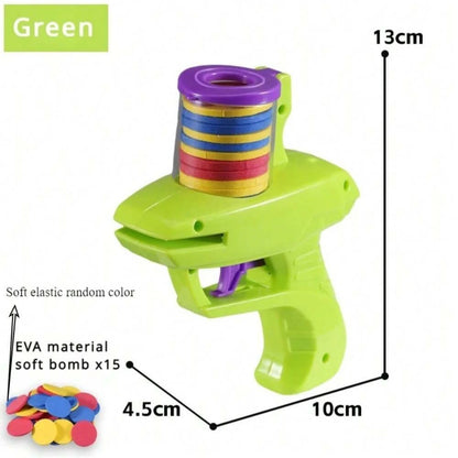 Foam Disc Launcher Toy for Kids Indoor and Outdoor