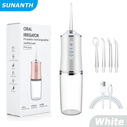 Portable Water Flosser – USB Rechargeable Oral Irrigator