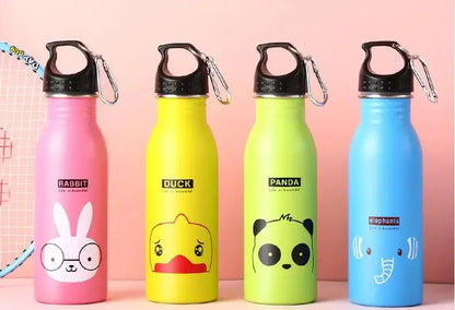 500ML Children's Stainless Steel Sports Water Bottles Portable Outdoor Cycling Camping Bicycle Bike Kettle