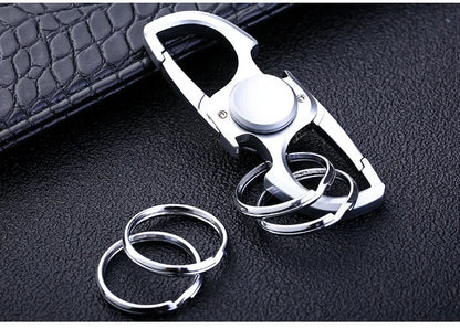 Fidget Spinner Keychain – Anti-Stress EDC Bottle Opener