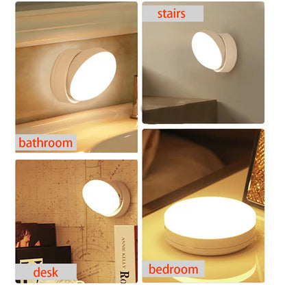 LED Motion Sensor Night Light USB Rechargeable