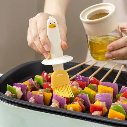 Non-Drip Oil Brush Bottlae – Easy Cooking Tool