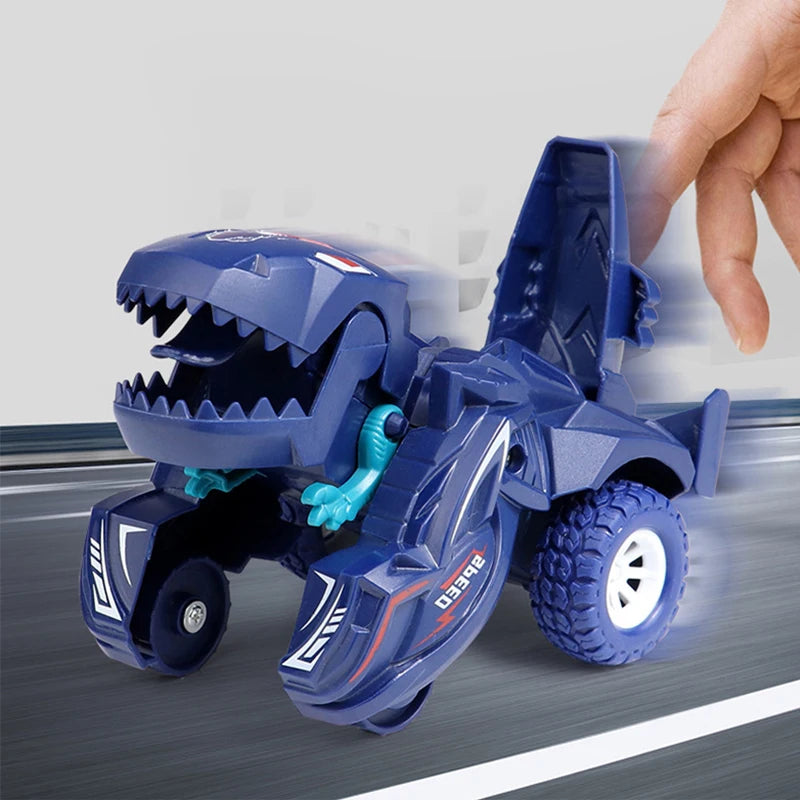 Automatic Transform Dinosaur Car Gift for Boys