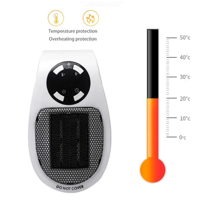 Mini radiateur portatif télécommandé 