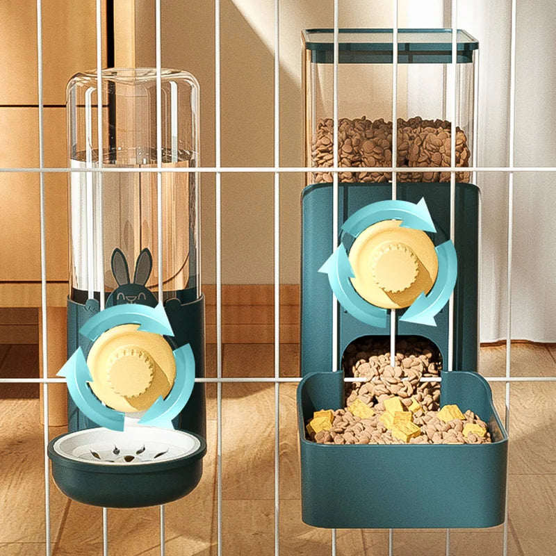 Comedero Automático Y Dispensador De Comida Para Mascotas