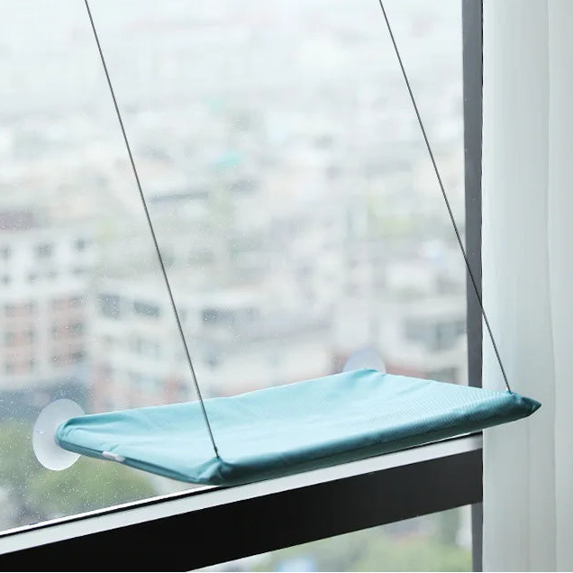 Cat Window Hammock – Space Saving Sunny Bed with Suction