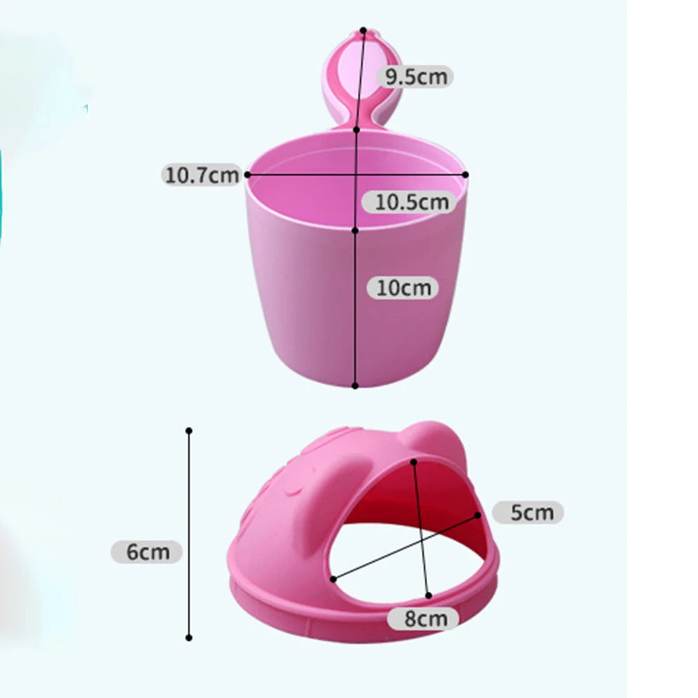 Baby Shampoo Rinse Cup with Soft Shower Spout