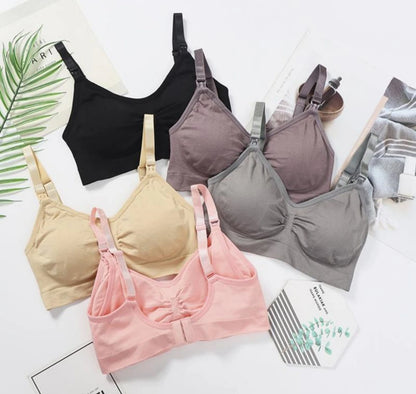 Breathable Seamless Cotton Bra – Soft Daily Comfort