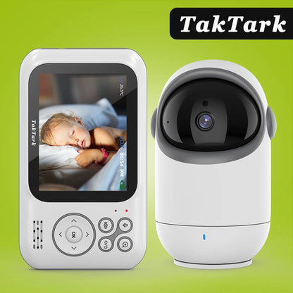Smart Baby Monitor – See, Hear & Track Temperature Easily