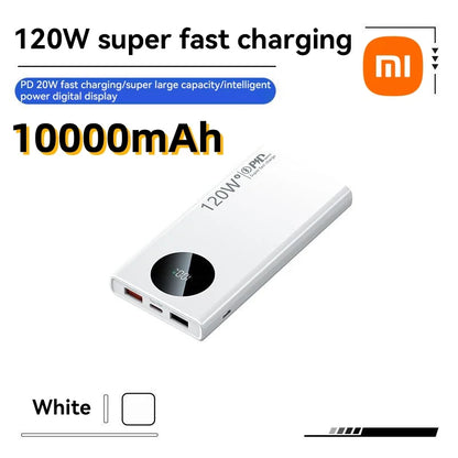 Super Fast Charging Power Bank – 120W 50000mAh Capacity