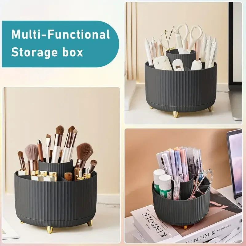 Rotating Makeup Holder – Elegant Storage for Cosmetics