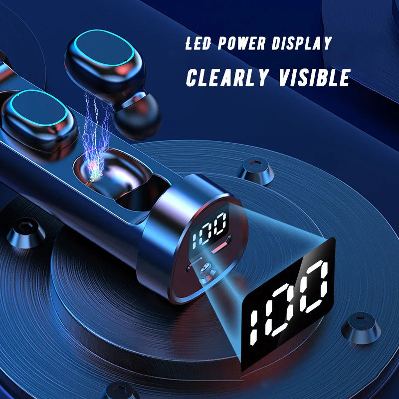 Waterproof TWS N21 Earphones with Noise Reduction Mic