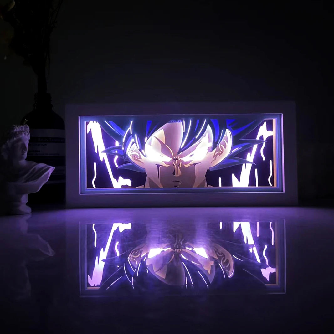 3D LED Anime Lamp USB Rechargeable Night Light