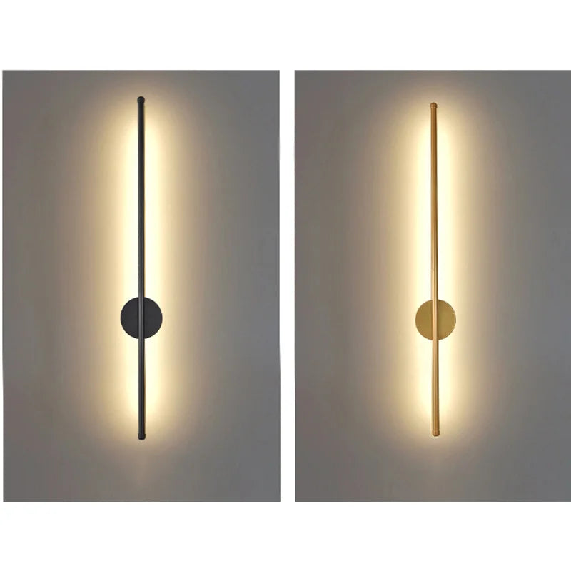 Slim LED Wall Lamp – Modern Minimalist Vertical Light Fixture