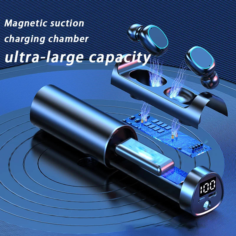 Waterproof TWS N21 Earphones with Noise Reduction Mic