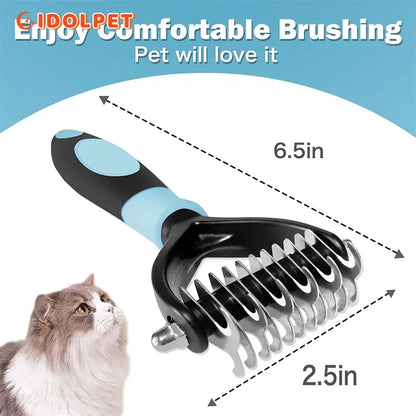 FurMaster Pro : outil ultime de toilettage et de démêlage pour animaux de compagnie 