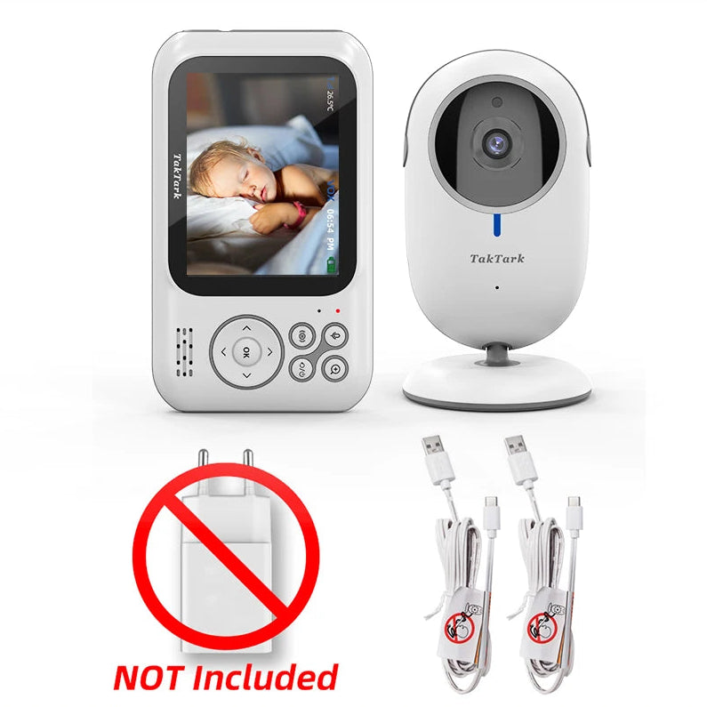 Smart Baby Monitor – See, Hear & Track Temperature Easily