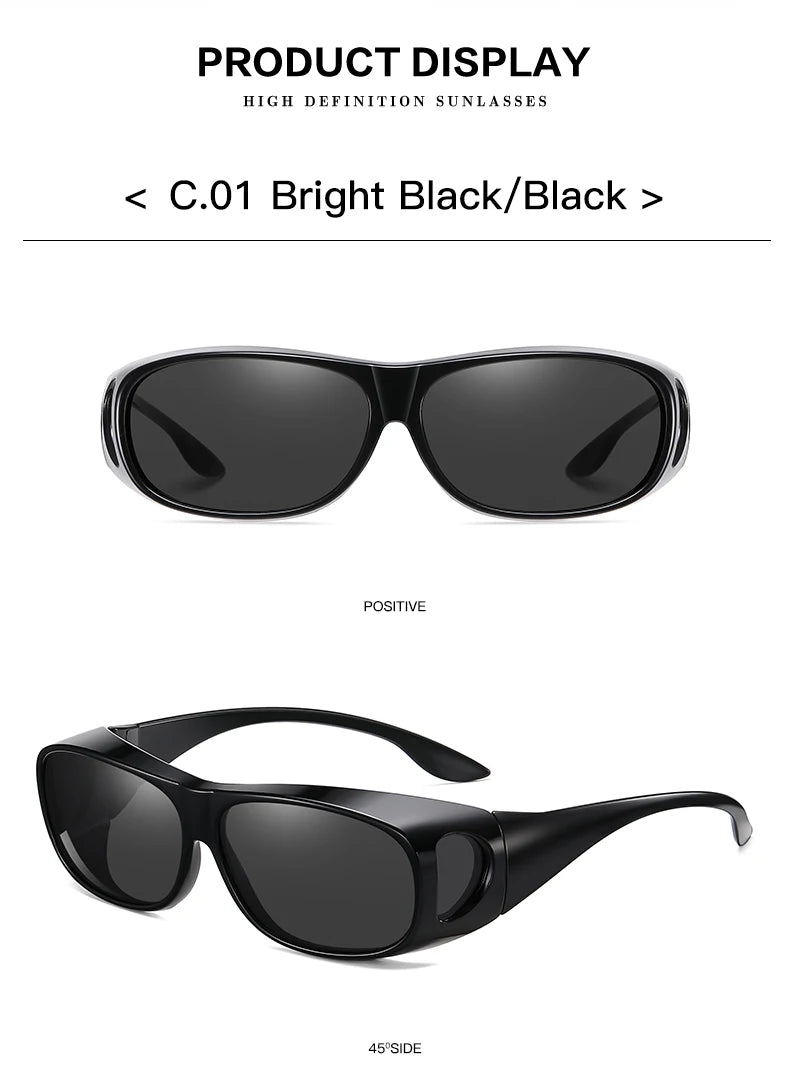 Polarized Unisex Glasses With Night Vision