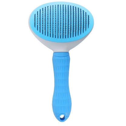 EasyGroom : Brosse autonettoyante pour animaux de compagnie pour chats et chiens 