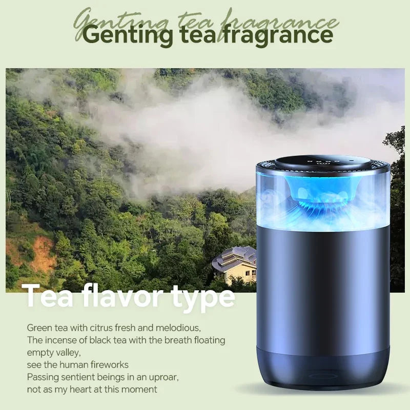 Smart Car Aroma Diffuser – Adjustable Essential Oil Freshener