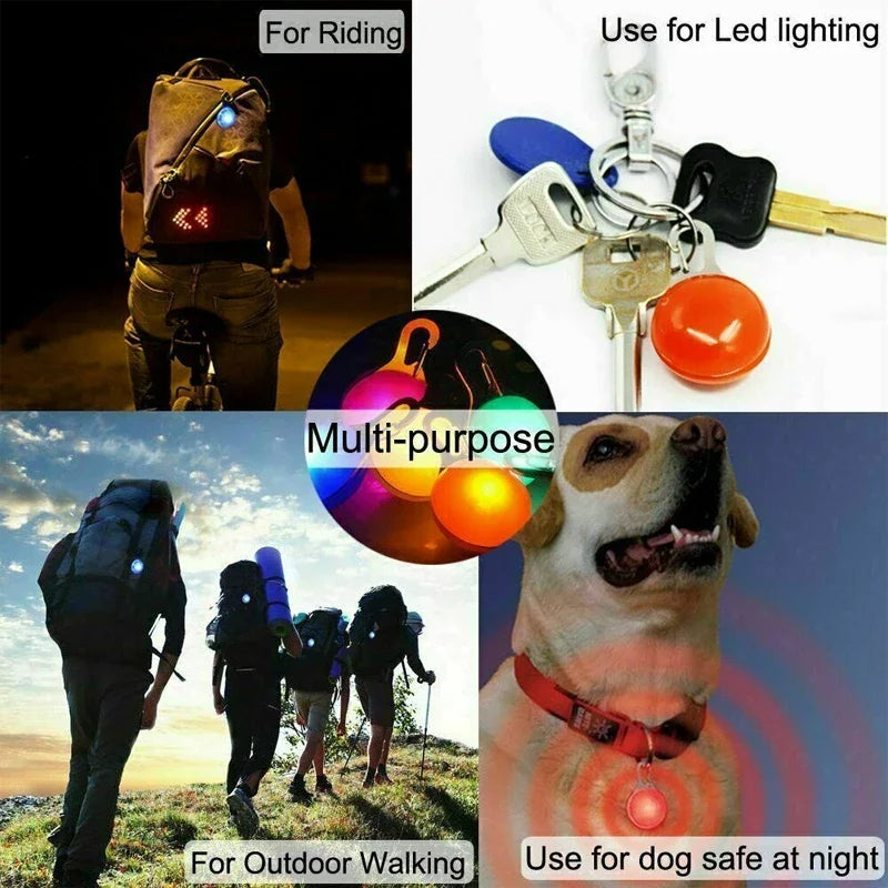 Lámpara colgante LED con collar para mascotas